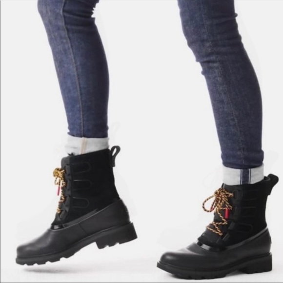 SOREL Hiking Boot Waterproof Lennox Street Lace up - Picture 4 of 9